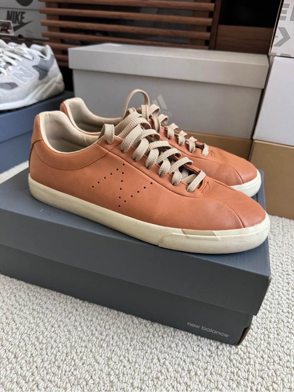 New Balance Numeric 22 NM22CBU Brown Sea Salt Men’s 11 – Very Good Condition